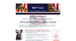 Desktop Screenshot of militaryflagdisplaycase.com